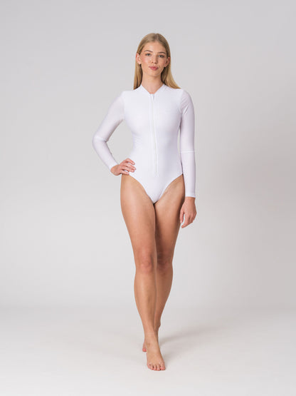 Cristalle Rashie Suit in Moonstone