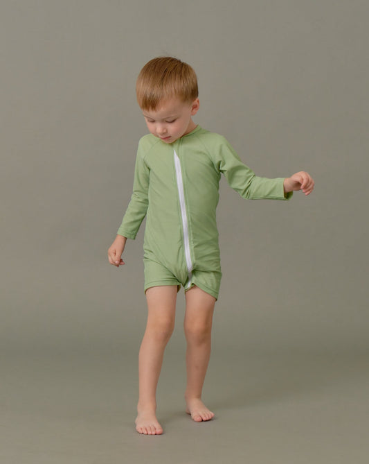 Sunsuit in Jade