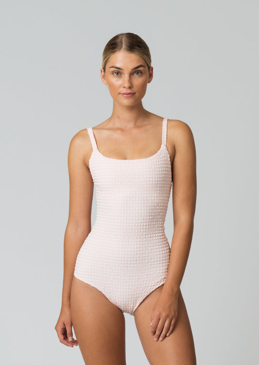 Lisa One Pieces in Rose Quartz Gingham