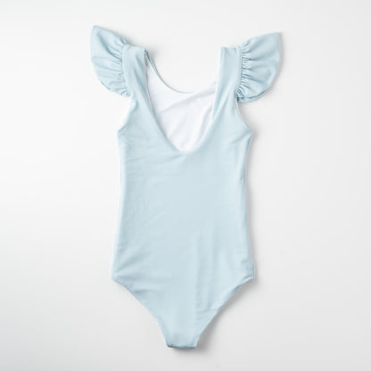Leonor Girls One Piece in Aquamarine