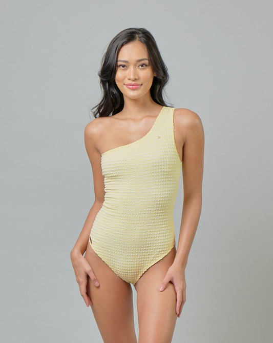 Diana One Piece in Citrine Gingham