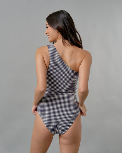 Diana One Piece in Sapphire Gingham